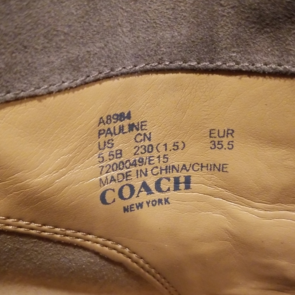 Coach "Pauline" Ankle bootie - Picture 7 of 8